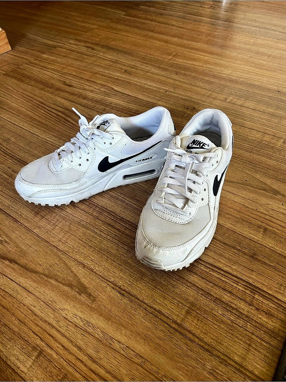 Nike Air Max 90 Women's Sneakers White & Black US 9.5